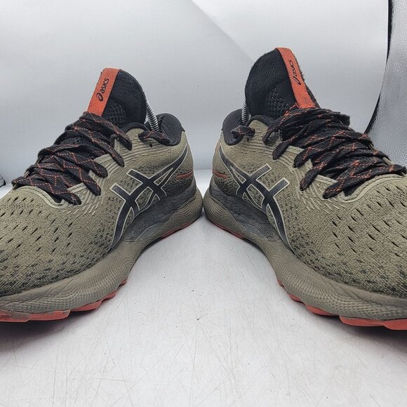 Asics Gel Nimbus 24 TR Nature Bathing Olive Mens 8.5 Green Athletic Shoes - Picture 3 of 13